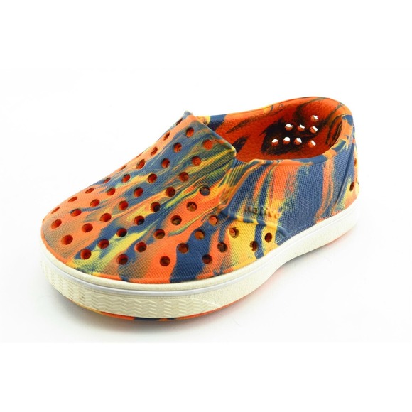 Native Shoes Toddler Sz‎ 4 Medium Orange Casual Shoes Synthetic Unisex - Picture 1 of 5